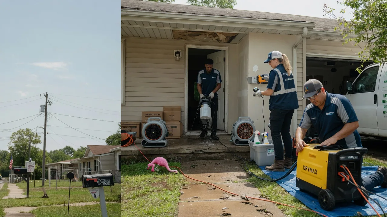 Storm Damage Water Removal in Trenton, OH near me